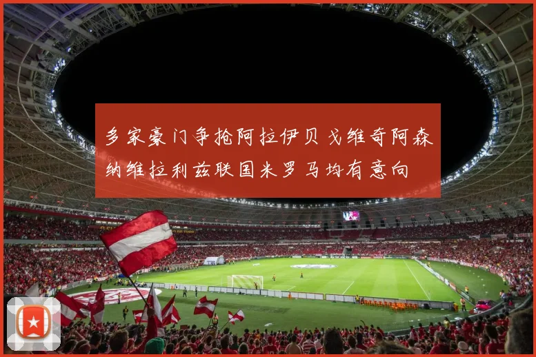 多家豪门争抢阿拉伊贝戈维奇阿森纳维拉利兹联国米罗马均有意向